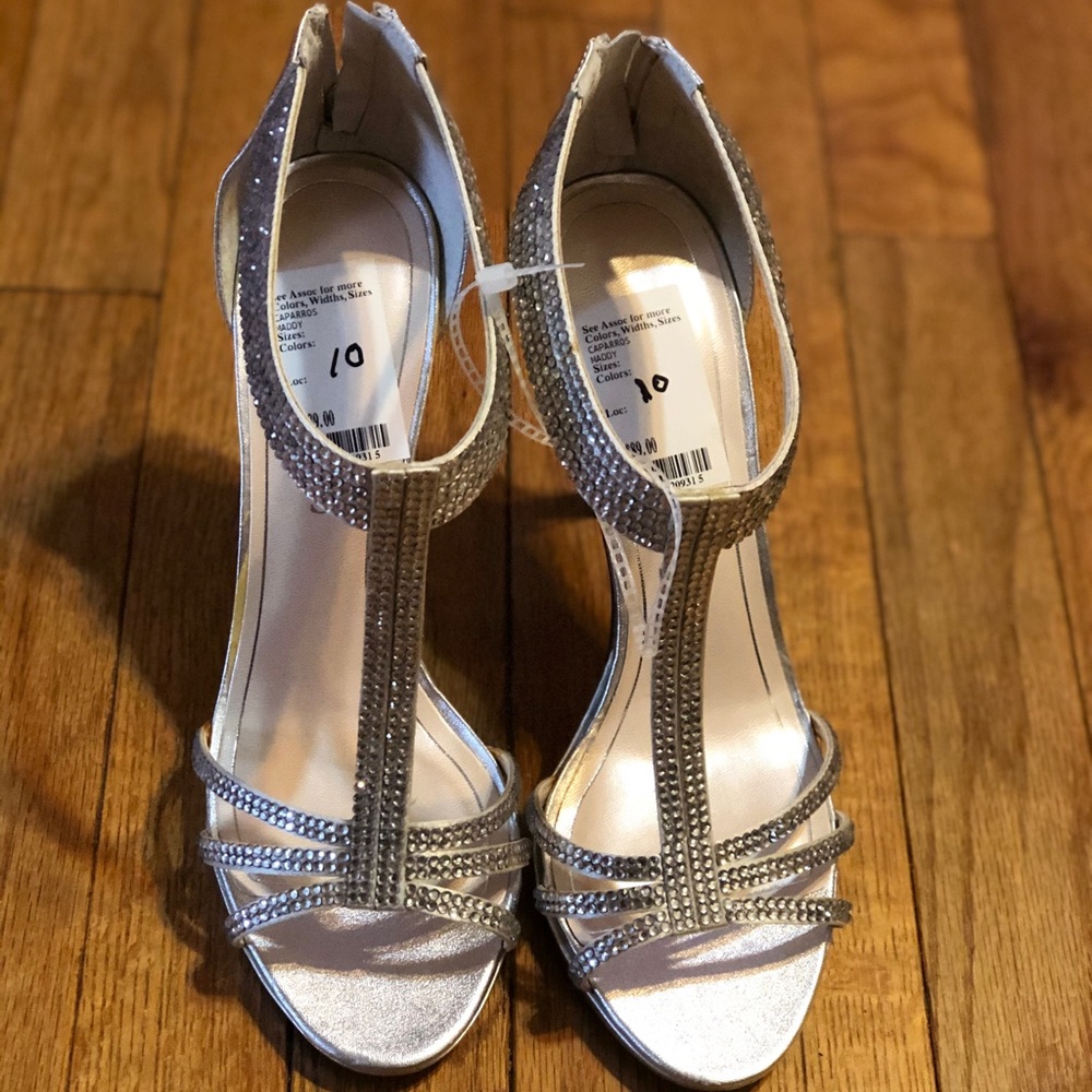 Caparros Silver Bling (Rhinestones) Shoes